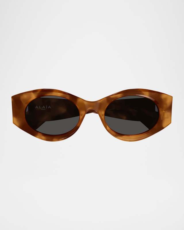 Round Acetate Sunglasses